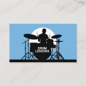 Carte De Visite Drum Lessons (Devant)