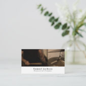 Carte De Visite Drummer, musicien professionnel (Debout devant)