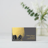 Carte De Visite Drummer Percussionist Musical Événement Drums Djs (Debout devant)