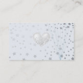 Carte de visite du ballon et des étoiles (Dos)