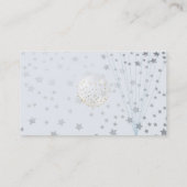 Carte de visite du ballon et des étoiles (Dos)