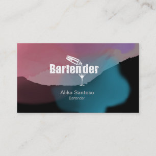 Carte de visite du barman