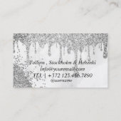 Carte de visite du barman du parti privé (Dos)