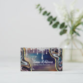 Carte de visite du barman du parti privé (Debout devant)