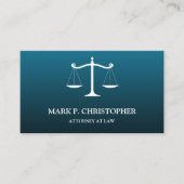 Carte de visite du barreau (Devant)