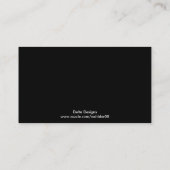 Carte de visite du base-ball de Fastpitch (Dos)