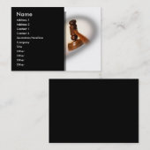 Carte de visite du bureau du droit (Devant / Derrière)