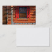 Carte de visite du Cabine du journal (Devant / Derrière)