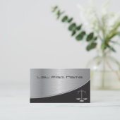 Carte de visite du cabinet d'avocats professionnel (Debout devant)