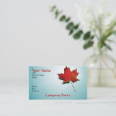 carte de visite du Canada (Debout devant)