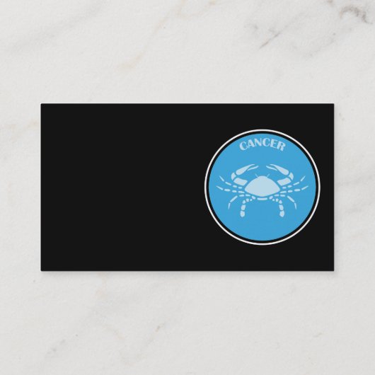 Carte de visite du cancer (Dos)