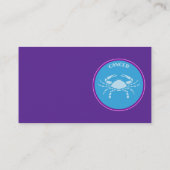 Carte de visite du cancer (Dos)