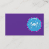 Carte de visite du cancer (Devant)