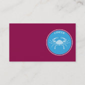 Carte de visite du cancer (Dos)