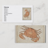 Carte de visite du cancer (Devant / Derrière)