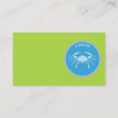 Carte de visite du cancer (Dos)