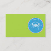 Carte de visite du cancer (Devant)