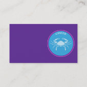 Carte de visite du cancer (Dos)