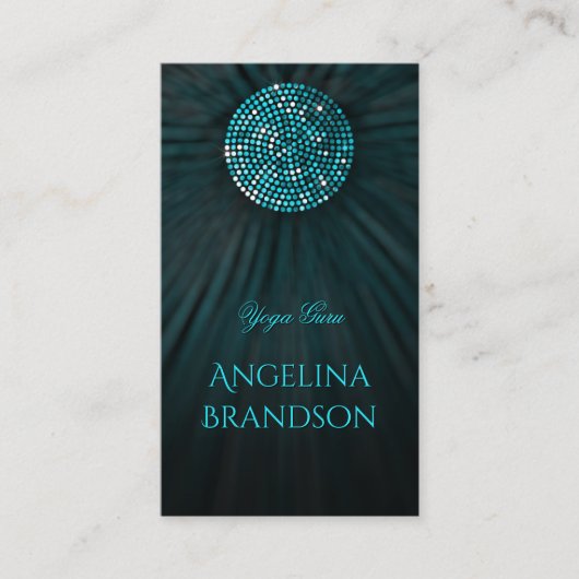 Carte de visite du cercle chatoyant de l'instructe (Devant)