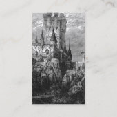 Carte de visite du château médiéval (Dos)