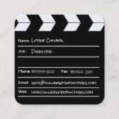 carte de visite du clapboard du directeur (Devant)