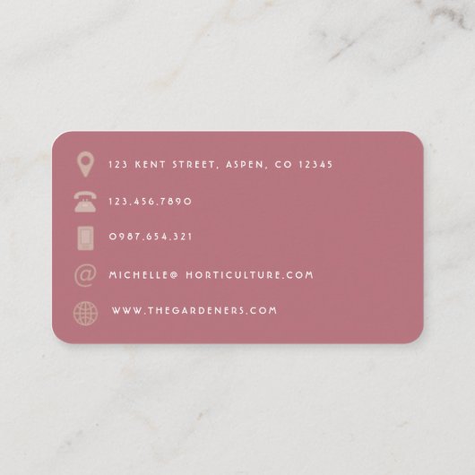 Carte de visite du code QR de Coiffeur afro-améric (Dos)