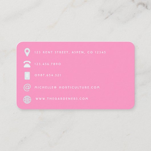 Carte de visite du code QR de Coiffeur afro-améric (Dos)