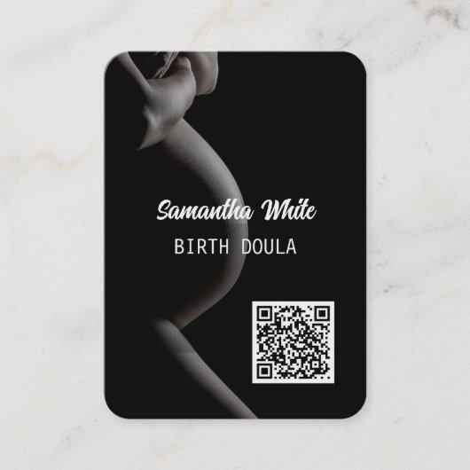 Carte de visite du code QR de Doula (Devant)