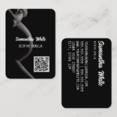 Carte de visite du code QR de Doula (Devant / Derrière)