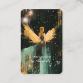 Carte de visite du code QR de Tarot, Wings-Univers (Devant)