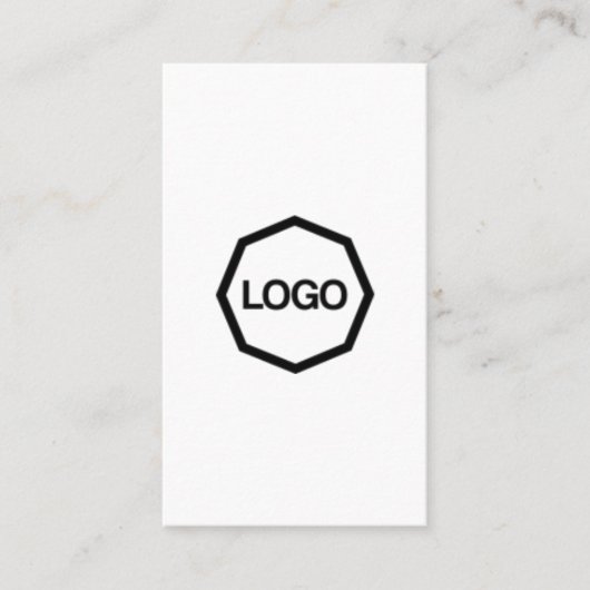 Carte de visite du code QR des médias sociaux (Devant)