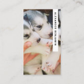 Carte de visite du code QR du fabricant et de l'él (Devant)