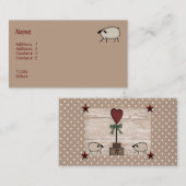 Carte de visite du coeur (Devant / Derrière)