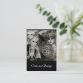 Carte de visite du concepteur de costumes (Debout devant)