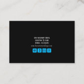 Carte de visite du concepteur d'intérieur (Dos)