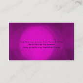 Carte de visite du concepteur d'intérieur Monogram (Dos)