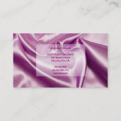Carte de visite du concepteur PINK SATIN (Dos)