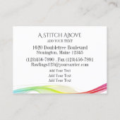 Carte de visite du concepteur Seamstress (Dos)