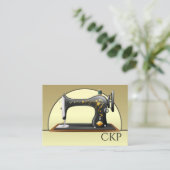 Carte de visite du concepteur Seamstress (Debout devant)