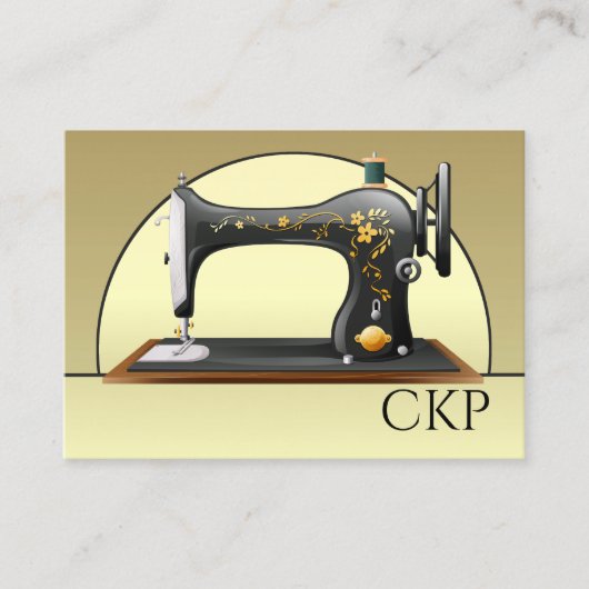 Carte de visite du concepteur Seamstress (Devant)