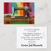 Carte de visite du concepteur Seamstress (Devant / Derrière)