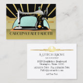 Carte de visite du concepteur Seamstress (Devant / Derrière)