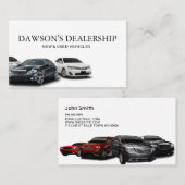 Carte de visite du concessionnaire (Devant / Derrière)