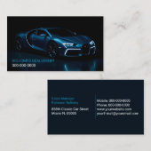 Carte de visite du concessionnaire automobile de s (Devant / Derrière)