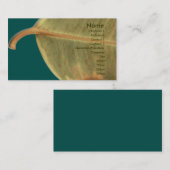 Carte de visite du congé vert (Devant / Derrière)