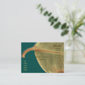 Carte de visite du congé vert (Debout devant)