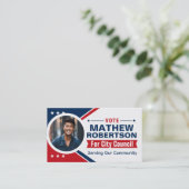 Carte de visite du conseil municipal (Debout devant)