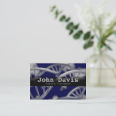 Carte de visite du conseiller en génétique (Debout devant)