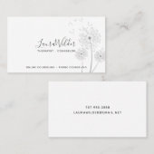 Carte de visite du conseiller thérapeutique (Devant / Derrière)