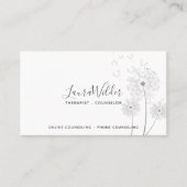 Carte de visite du conseiller thérapeutique (Devant)